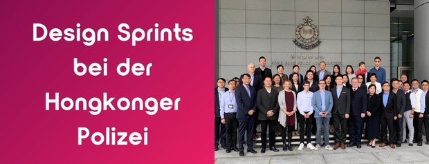Design Sprints bei der Hongkonger Polizei