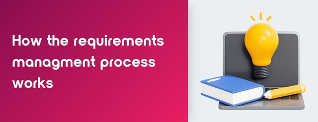 How the requirements management  process works